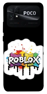 Чохол на Xiaomi Poco C40 Roblox logo ver.2 фото 1 з 1
