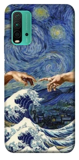 Чехол на Xiaomi Redmi Note 9 4G / Redmi 9 Power Art collage ver.7 фото 1 из 1