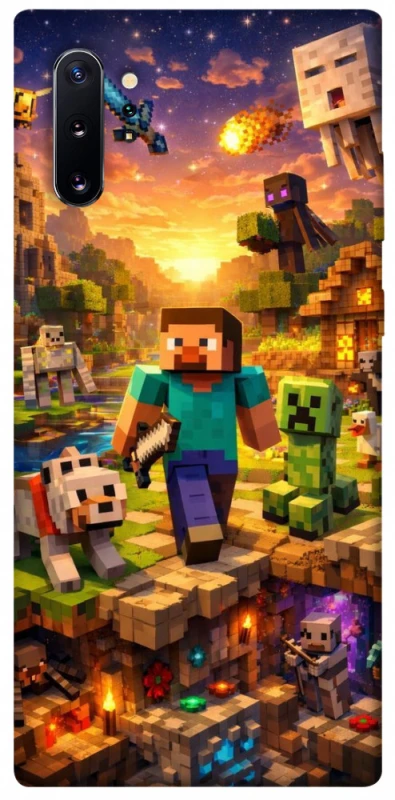 Чохол на Samsung Galaxy Note 10 Plus Minecraft v6 фото 1 з 1