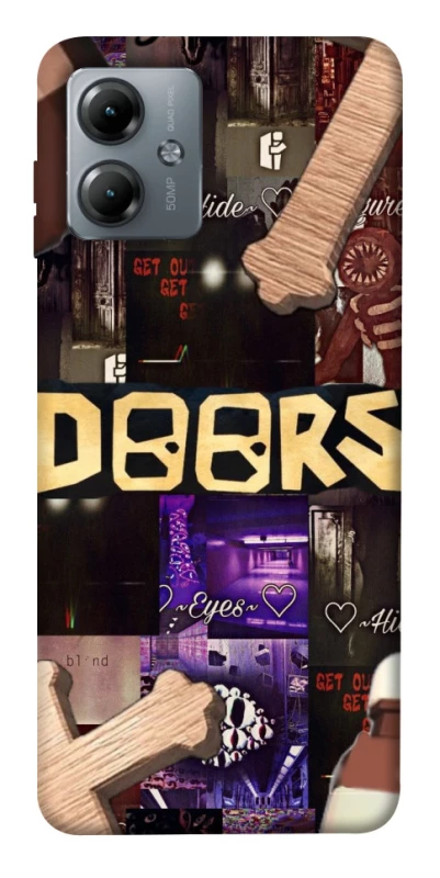 Чохол на Motorola Moto G14 Roblox doors dark mode фото 1 з 1