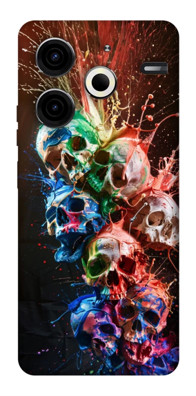 Чохол на TECNO Pova 6 Neo (LI6) Skulls фото 1 з 1