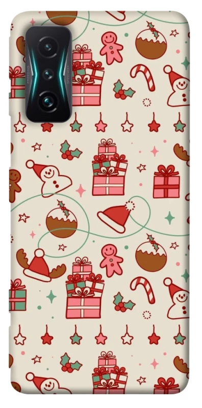 Чохол на Xiaomi Redmi K50 Gaming Новорічний v14 фото 1 з 1