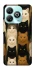 Чохол на ZTE Blade A75 4G Colorful Cat Collage фото 1 з 1