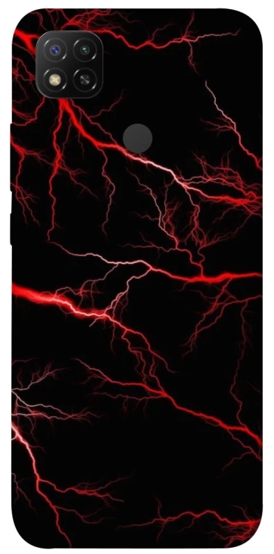 Чехол на Xiaomi Redmi 9C Красная молния фото 1 из 1