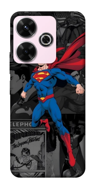 Чехол на Xiaomi Poco M6 4G superman comics фото 1 из 1