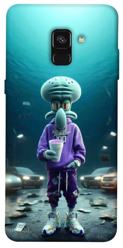 Чехол на Samsung A530 Galaxy A8 (2018) Сквидвард фото 1 из 1