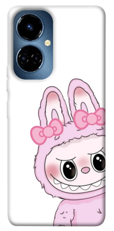 Чехол на TECNO Camon 19 Pro Labubu White фото 1 из 1