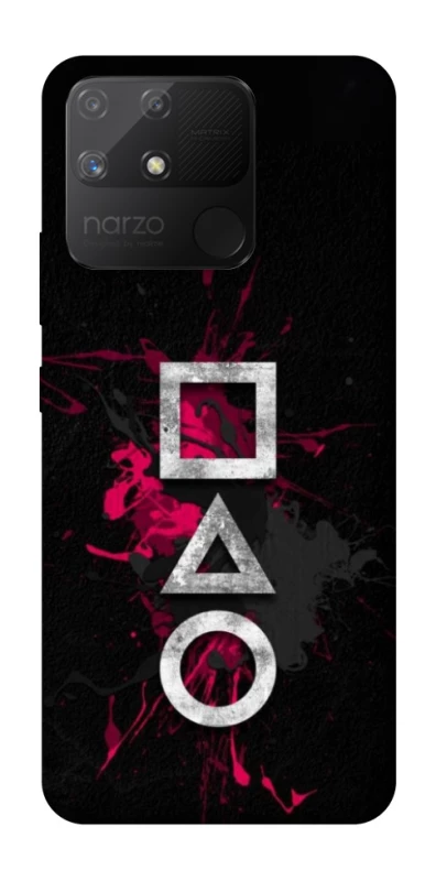 Чохол на Realme Narzo 50A Square Sentence фото 1 з 1