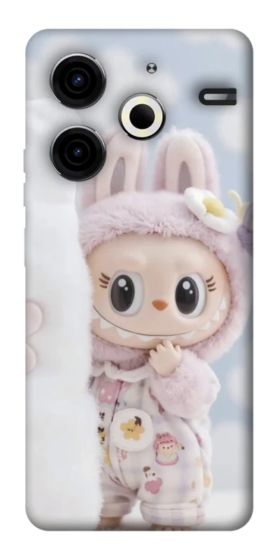 Чохол на TECNO Pova 6 Neo (LI6) Labubu Happy фото 1 з 1