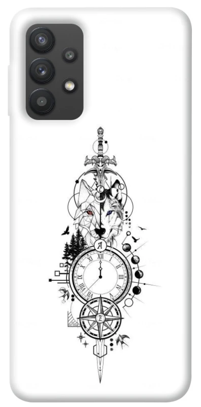 Чехол на Samsung Galaxy A32 (A325F) 4G Tattoo ver.8 фото 1 из 1