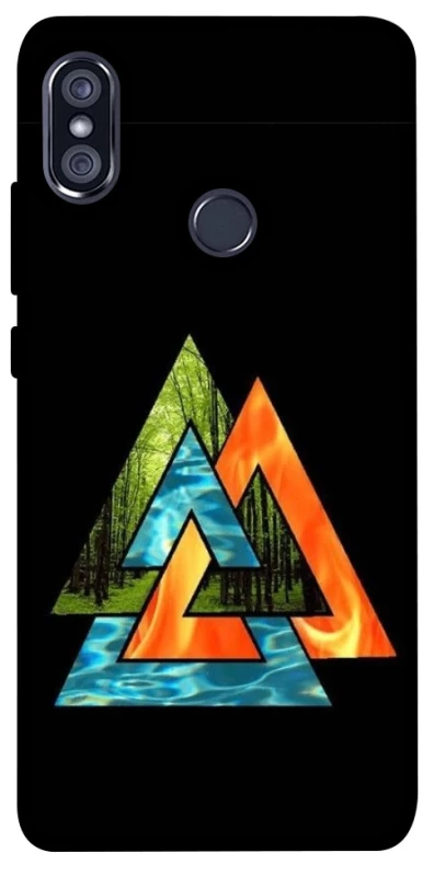 Чехол на Xiaomi Redmi Note 5 Pro / Note 5 (AI Dual Camera) Валькнут v4 фото 1 из 1