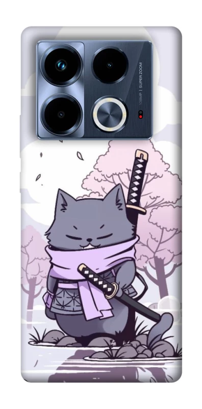 Чохол на Infinix Note 40 4G Samurai cat фото 1 з 1