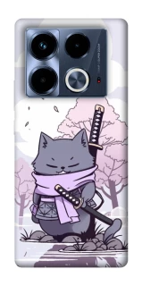 Чохол на Infinix Note 40 4G Samurai cat фото 1 Чохол на Infinix Note 40 4G Samurai cat фото 1 з 1