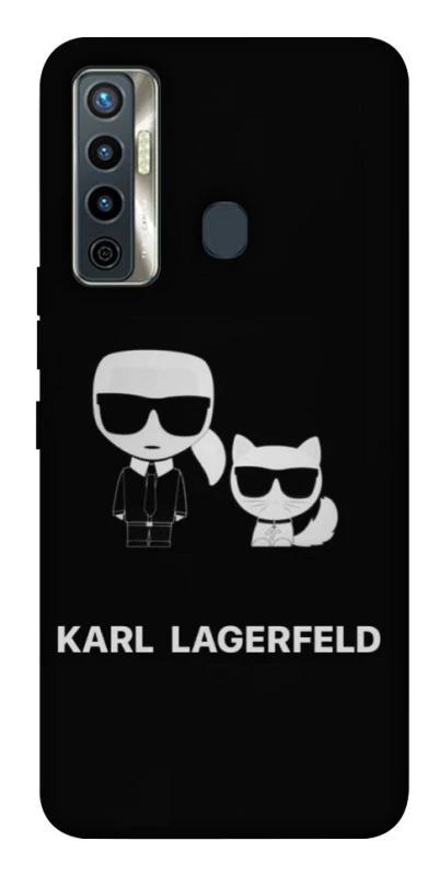 Чохол на TECNO Camon 17 Karl Lagerfeld фото 1 з 1