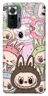 Чохол на Xiaomi Redmi Note 10 Pro All Labubu 3 фото 1 з 1