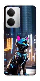 Чехол на Realme 14 Cyber cat фото 1 из 1