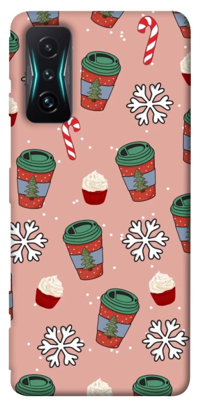 Чохол на Xiaomi Redmi K50 Gaming Новорічний v38 фото 1 з 1