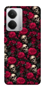 Чехол на Realme 14 Черепа и розы фото 1 из 1