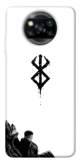 Чехол на Xiaomi Poco X3 NFC / Poco X3 Pro berserk white фото 1 из 1