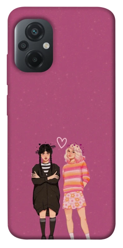 Чехол на Xiaomi Poco M5 Raven & Rainbow Wednesday фото 1 из 1