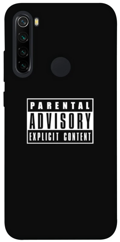Чохол на Xiaomi Redmi Note 8 Parental Advisory Label фото 1 з 1