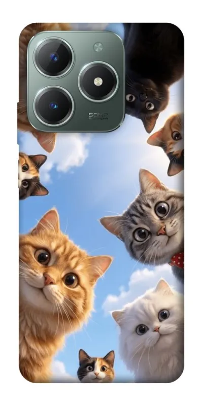 Чохол на Realme C61 Cats фото 1 з 1