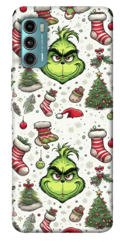 Чехол на Motorola Moto G60 Grinch mood ver.3 фото 1 из 1