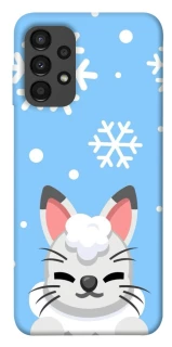 Чохол на Samsung Galaxy A13 4G Adopt Me Snow Kitty Smile фото 1 з 1
