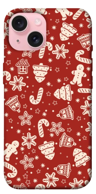 Чехол на Apple iPhone 15 (6.1") Новогодний v3 фото 1 из 1