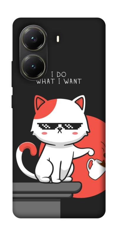 Чехол на Xiaomi Poco X6 Pro I do what i wont фото 1 из 1