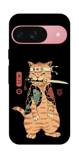 Чохол на Google Pixel 9 Кіт-самурай фото 1 з 1