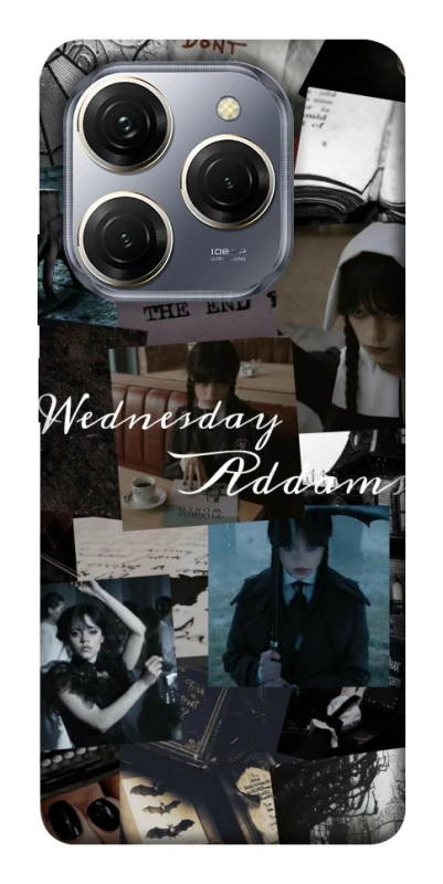 Чехол на TECNO Spark 20 Pro Wednesday Collage ver.1 фото 1 из 1