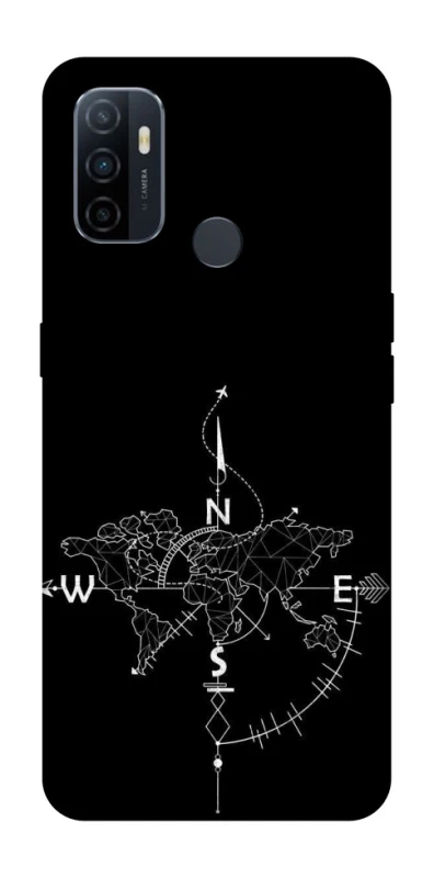 Чехол на Oppo A53 / A32 / A33 Travel Map фото 1 Чехол на Oppo A53 / A32 / A33 Travel Map фото 1 из 1