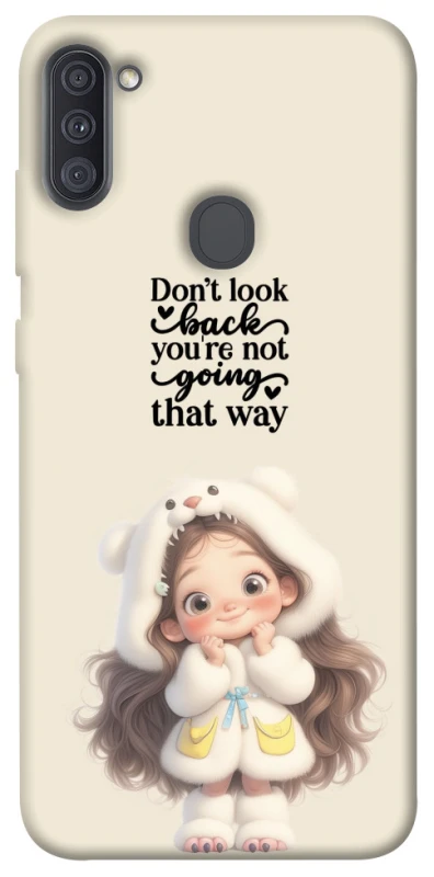 Чохол на Samsung Galaxy A11 Don't look back фото 1 з 1