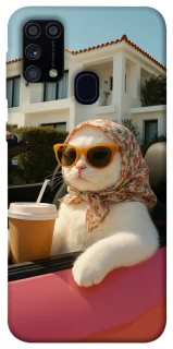 Чехол на Samsung Galaxy M31 Stylish Cat Cruise фото 1 Чехол на Samsung Galaxy M31 Stylish Cat Cruise фото 1 из 1