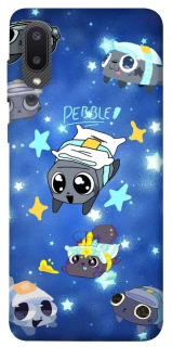Чехол на Samsung Galaxy A02 Pebble kitten stars фото 1 из 1