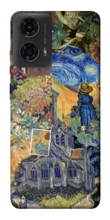 Чехол на Motorola Moto G04 Van Gogh collage фото 1 из 1