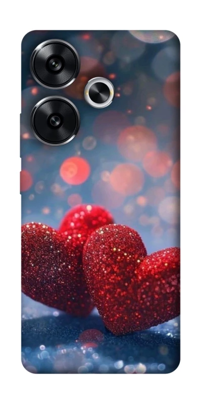 Чохол на Xiaomi Poco F6 Red hearts фото 1 з 1