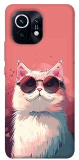 Чохол на Xiaomi Mi 11 Сat with glasses фото 1 з 1