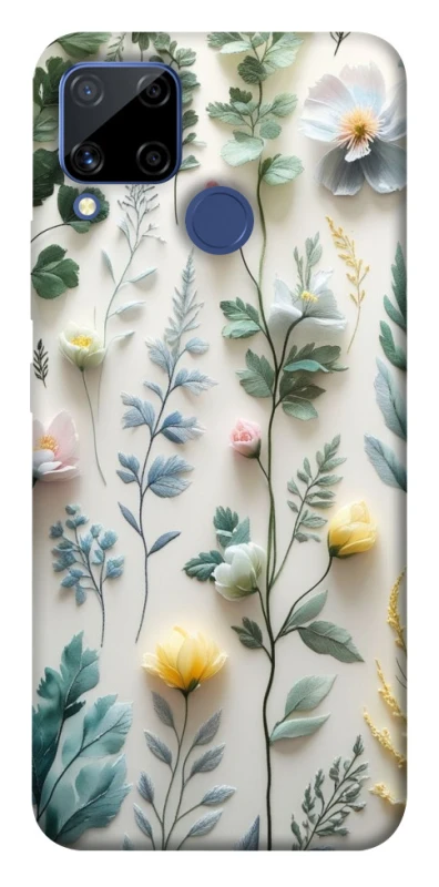 Чохол на Realme C15 Floral design ver.4 фото 1 з 1