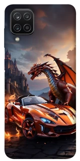 Чохол на Samsung Galaxy A12 Сar and dragon фото 1 з 1