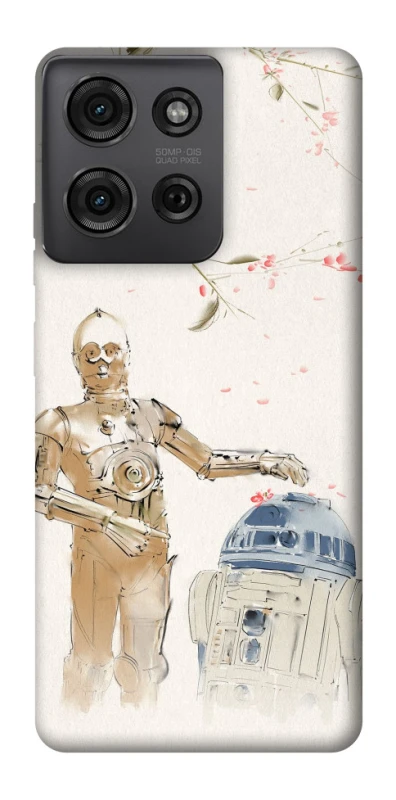 Чохол на Motorola Moto G75 Star Wars robots фото 1 з 1