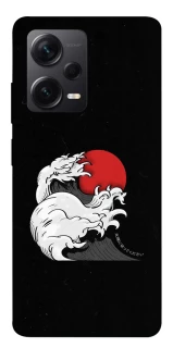 Чехол на Xiaomi Redmi Note 12 Pro+ 5G Волны Японии v2 фото 1 из 1