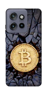 Чохол на Motorola Edge 50 Neo Bitcoin cracks фото 1 з 1