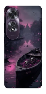 Чехол на Oppo A60 Boat and flamingo фото 1 из 1