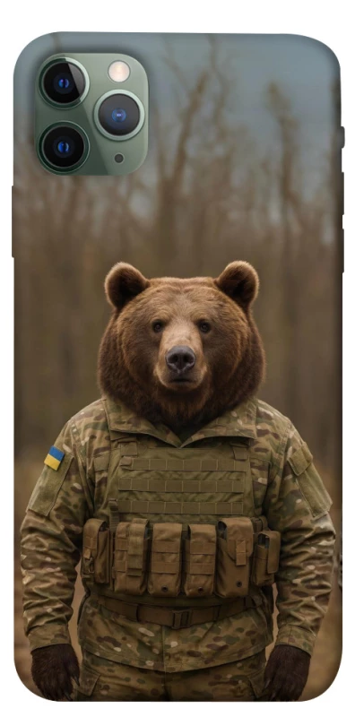 Чохол на Apple iPhone 11 Pro Max (6.5") Ведмідь захисник фото 1 з 1