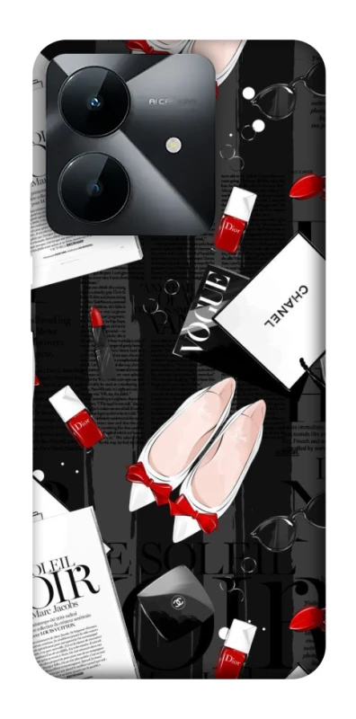 Чехол на Realme Note 60x Fashion collage ver.4 фото 1 из 1