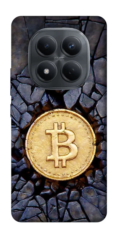 Чохол на Xiaomi Redmi Note 15 Pro 4G Bitcoin cracks фото 1 з 1