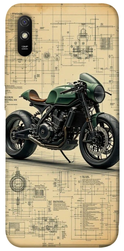 Чохол на Xiaomi Redmi 9A Bike model фото 1 з 1