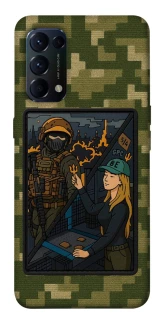 Чехол на Oppo Reno 5 4G Volonter фото 1 из 1